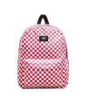 Old Skool Grom Check Backpack in Coral Blush