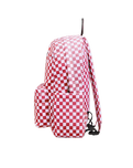 Old Skool Grom Check Backpack in Coral Blush