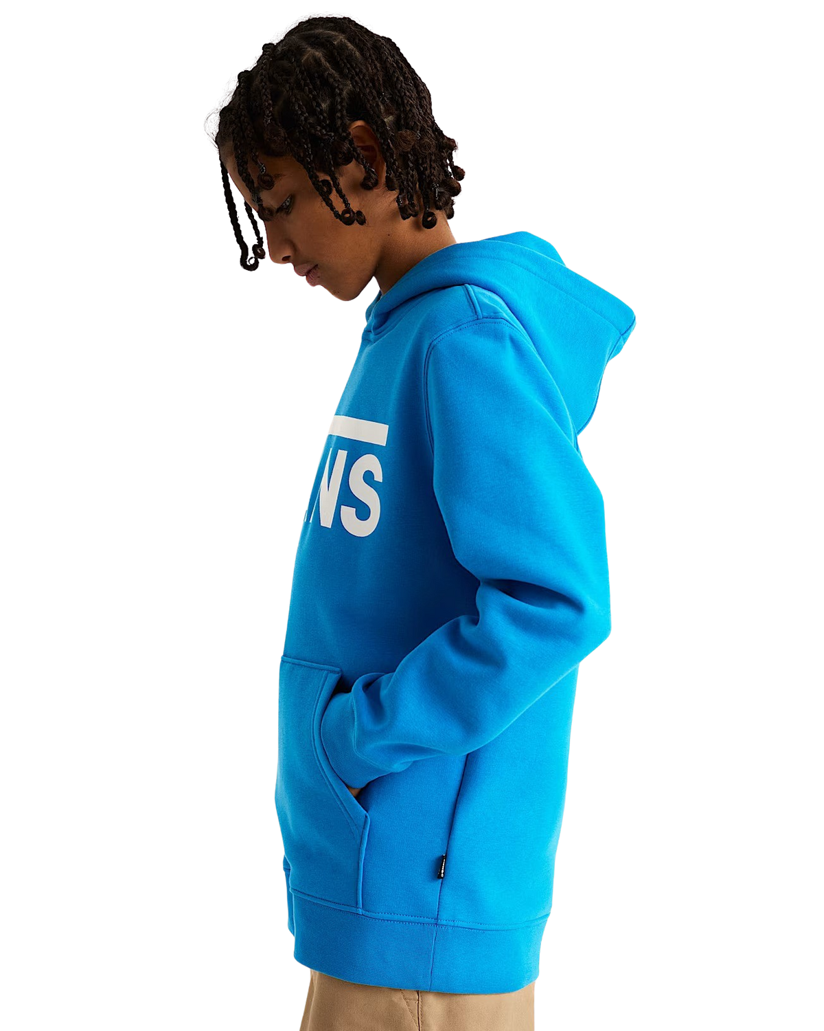 Boys Classic II Hoodie in Bright Azure