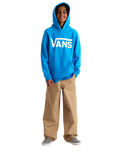 Boys Classic II Hoodie in Bright Azure