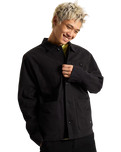 The Vans Mens Drill Chore Canvas Jacket in Black