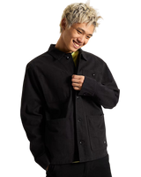 The Vans Mens Drill Chore Canvas Jacket in Black
