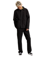 The Vans Mens Drill Chore Canvas Jacket in Black