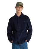 Drill Chore Corduroy Jacket in Parisian Night