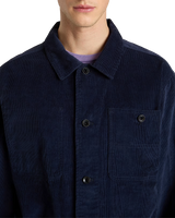 Drill Chore Corduroy Jacket in Parisian Night