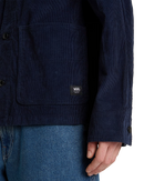 Drill Chore Corduroy Jacket in Parisian Night