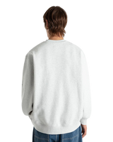 Skate Smile Spike Sweatshirt in Ash Heather