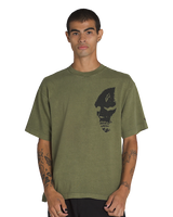Skate Mike G Skull T-Shirt in Grape Leaf