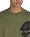 Skate Mike G Skull T-Shirt in Grape Leaf