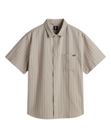 Lawson Stripe Woven Shirt in London Fog & Lemon Icing