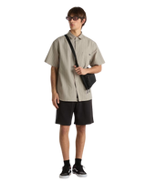 Lawson Stripe Woven Shirt in London Fog & Lemon Icing