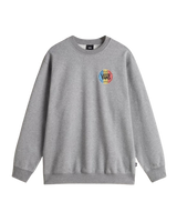 Retro Co Sweatshirt in Cement Heather