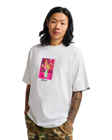 Floral Decor T-Shirt in White