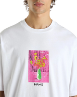 Floral Decor T-Shirt in White