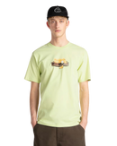 Times Up T-Shirt in Shadow Lime