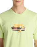 Times Up T-Shirt in Shadow Lime