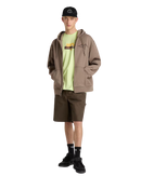 Times Up T-Shirt in Shadow Lime