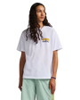 The Vans Shop Front T-Shirt in White & Sunny Yellow | Available at Anns Cottage