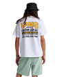 The Vans Shop Front T-Shirt in White & Sunny Yellow | Available at Anns Cottage