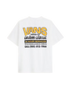 The Vans Shop Front T-Shirt in White & Sunny Yellow | Available at Anns Cottage