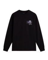 Try Hard Long Sleeve T-Shirt in Black