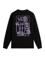 Try Hard Long Sleeve T-Shirt in Black