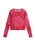 The Vans Womens Ludlow Mesh Long Sleeve Top in Racing Red