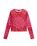 The Vans Womens Ludlow Mesh Long Sleeve Top in Racing Red