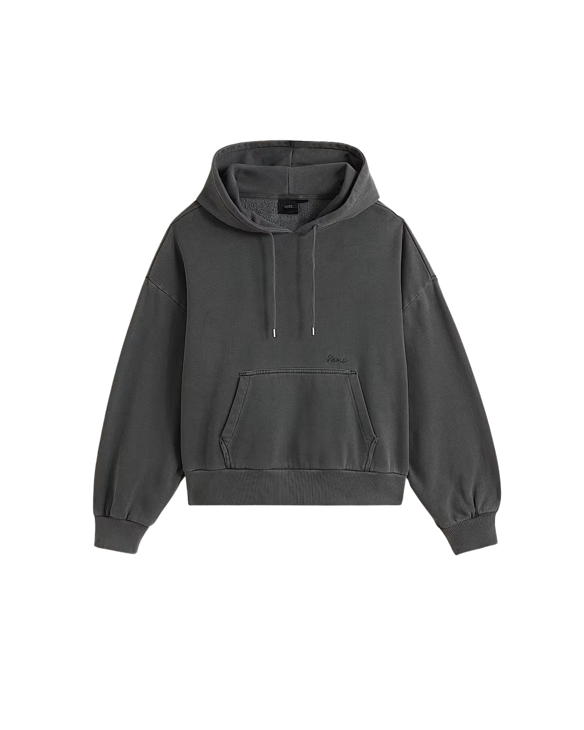 Retro Hoodie in Asphalt