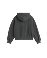 Retro Hoodie in Asphalt