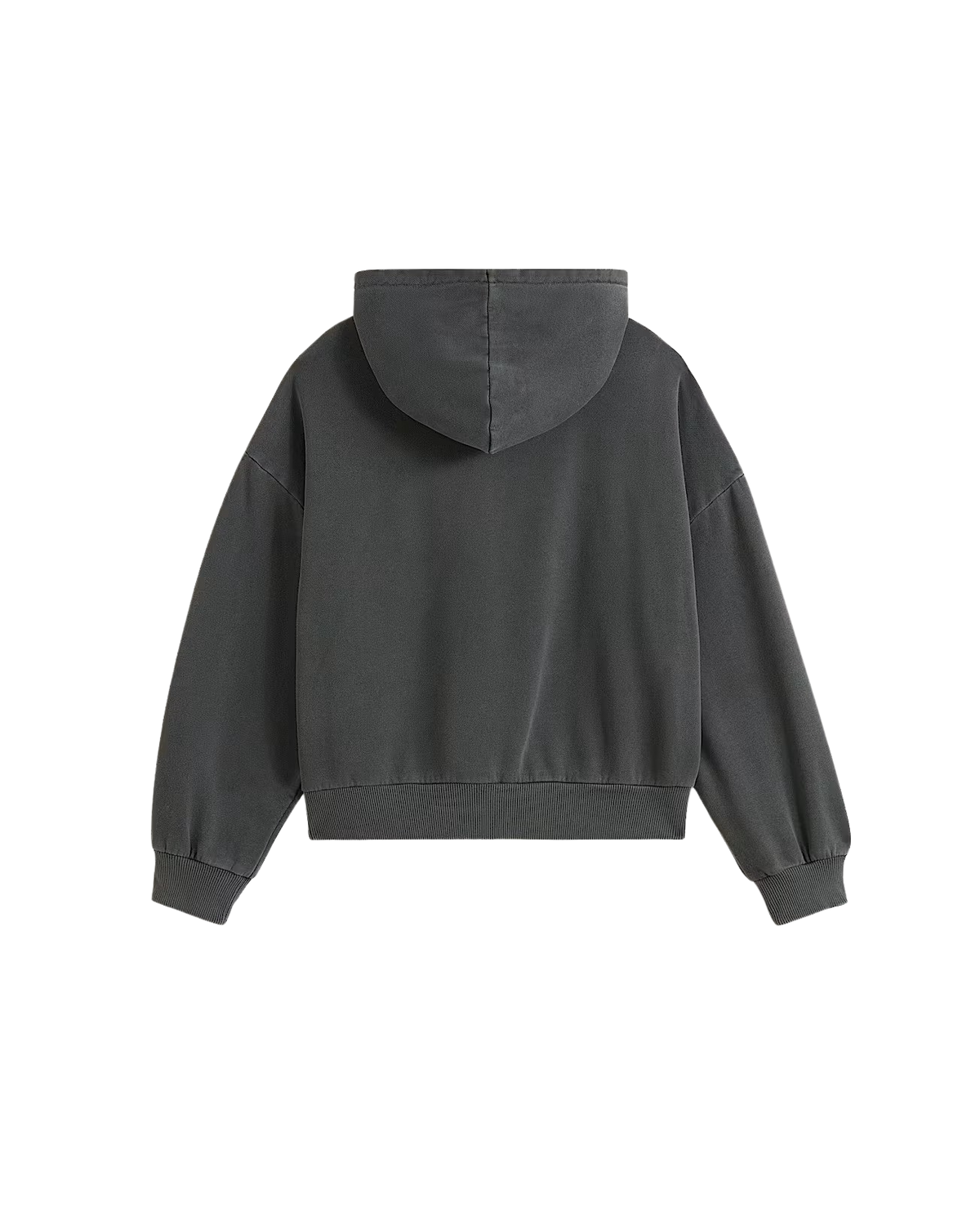 Retro Hoodie in Asphalt