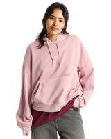 Retro Hoodie in Pink Dawn