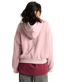 Retro Hoodie in Pink Dawn