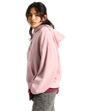 Retro Hoodie in Pink Dawn