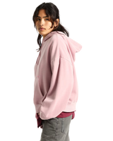Retro Hoodie in Pink Dawn