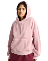 Retro Hoodie in Pink Dawn