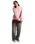 Retro Hoodie in Pink Dawn