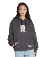 Missed Flights Bloussant Hoodie in Asphalt