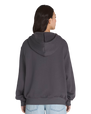Missed Flights Bloussant Hoodie in Asphalt