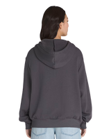 Missed Flights Bloussant Hoodie in Asphalt