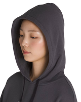 Missed Flights Bloussant Hoodie in Asphalt