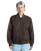 Bennett Quilted Bomber Jacket in Turkish Coffee