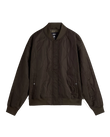Bennett Quilted Bomber Jacket in Turkish Coffee
