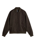 Bennett Quilted Bomber Jacket in Turkish Coffee