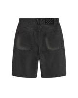 The Vans Womens Sirelle Cut-Off Walkshorts in Washed Black