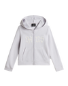 The Vans Girls Girls Daisy Break Zip Hoodie in Evening Haze