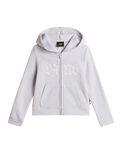 The Vans Girls Girls Daisy Break Zip Hoodie in Evening Haze