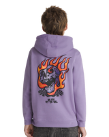 Boys Vortex Pullover Hoodie in Purple Haze