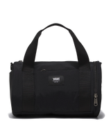 Barreled Midi Duffel Bag in Black