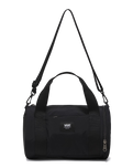 Barreled Midi Duffel Bag in Black